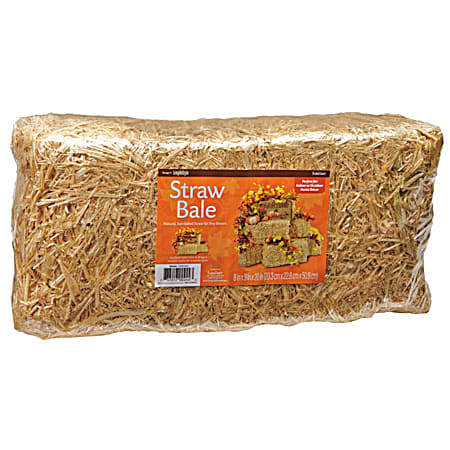 20 in Straw Bale