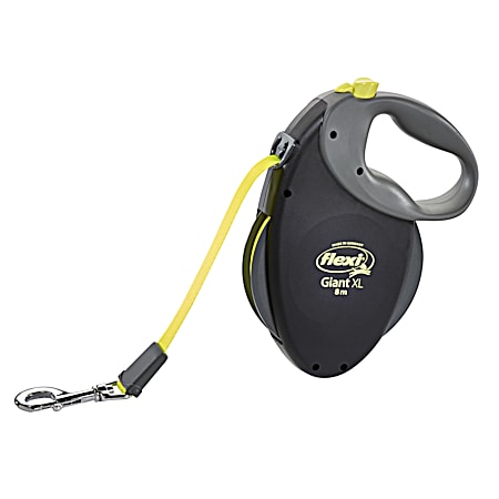 Giant Black Extra Large, No Weight Limit, 26 ft Retractable Leash