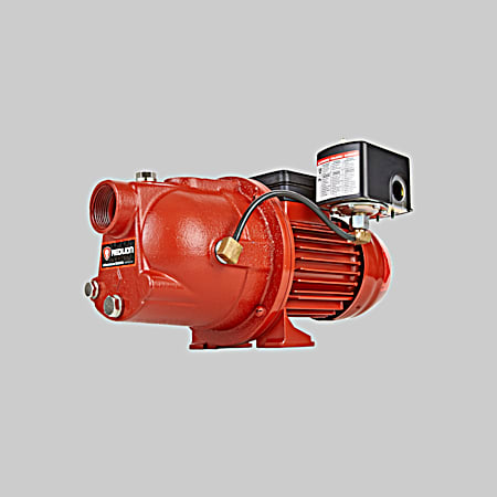 Red Lion 3/4 HP 115/230V Cast Iron Shallow Well Jet Pump