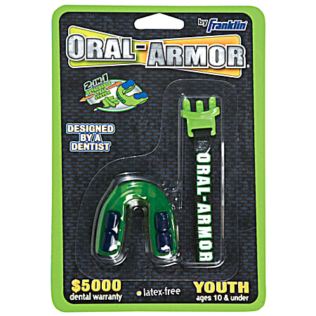 Franklin Youth Oral-Armour Mouth Guard w/ Strap