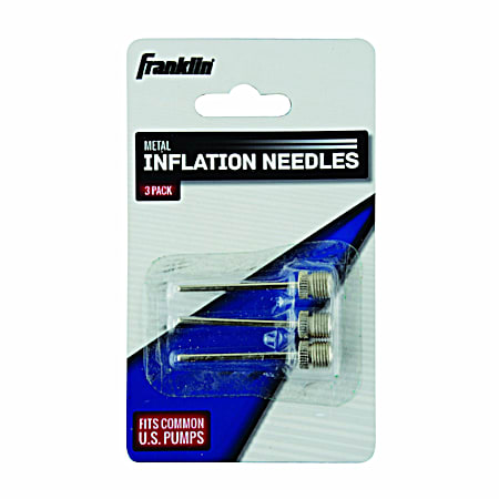 Franklin Metal Inflation Needles - 3 Pk