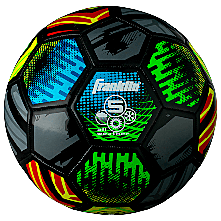 Franklin Sports Mystic Kids Soccer Ball, Size 4 Youth Soccer Ball, Soft Cover, Great For Kids And Toddlers, Air Pump Included