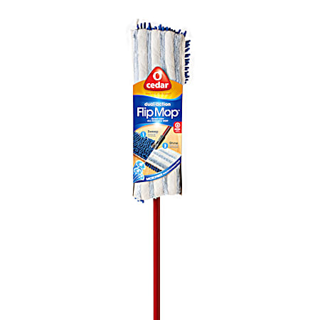 Dual-Action Flip Damp/Dry All Surface Mop