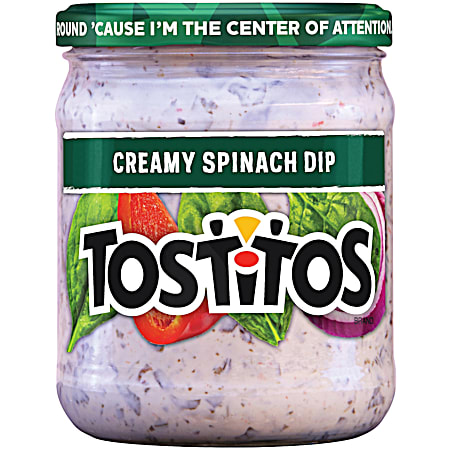 Tostitos 15 oz Creamy Spinach Dip