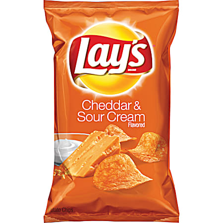 Cheddar Sour Cream Flavored Potato Chips