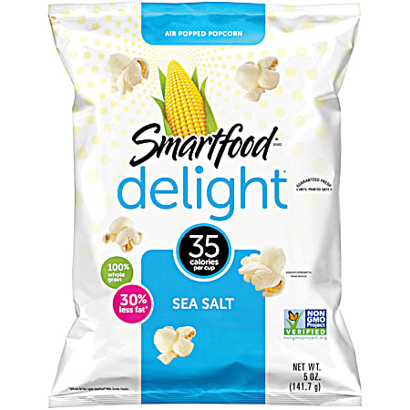 Smartfood Delight Sea Salt Popcorn - 5 oz