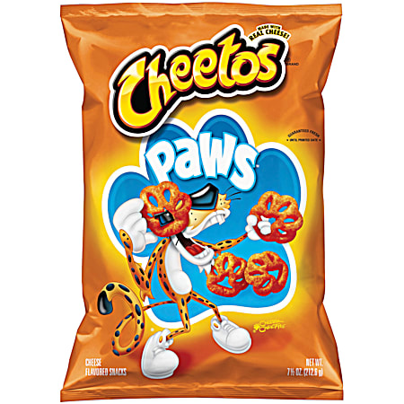 Cheetos 7.5 oz Cheese Flavored Paw Shaped Puffs