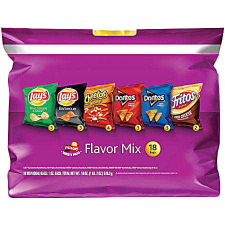 Flavor Mix 18 oz Variety Pack - 18 Ct