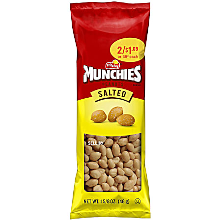 1.625 oz Salted Peanuts