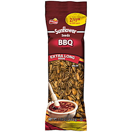 1.75 oz BBQ Flavored Extra Long Sunflower Seeds
