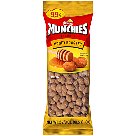 3.25 oz Munchies Honey Roasted Peanuts