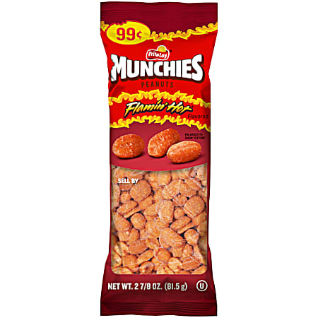 3.25 oz Munchies Flamin Hot Peanuts