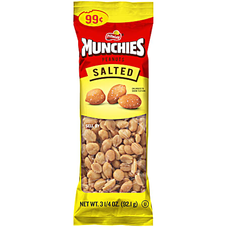 3.25 oz Munchies Salted Peanuts