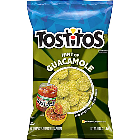 Hint Of Guacamole Bite Size Round Chips