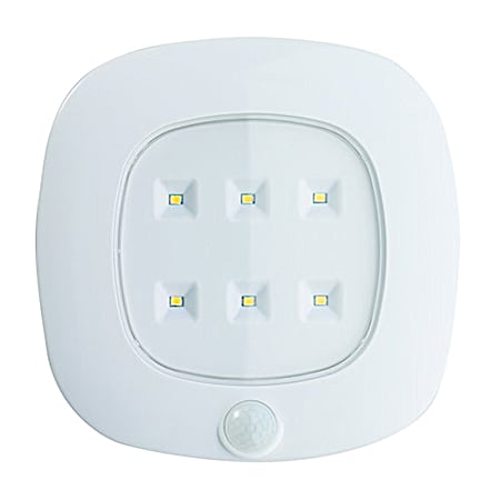 White Motion Sensor LED Ceiling Light