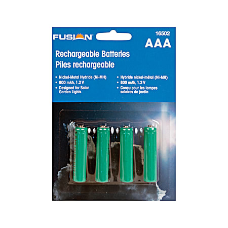 AAA Rechargeable LED Batteries