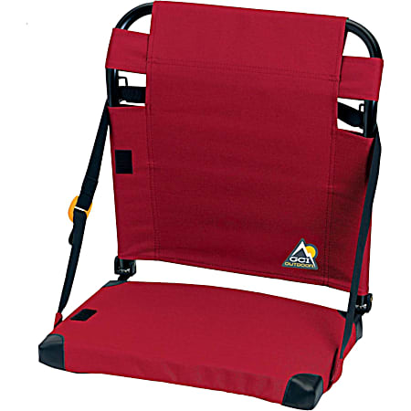 GCI Outdoor Bleacher-Back Stadium Seat - Red