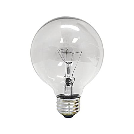 25W G25 Globe Standard Light Bulb