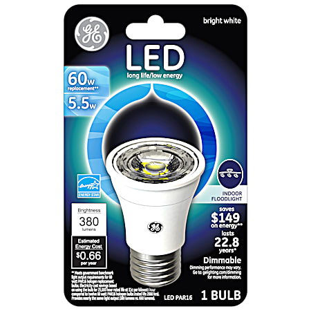 5.5W LED Bright White Indoor Floodlight Bulb