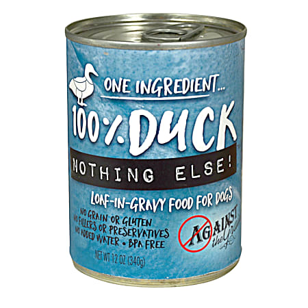 Against the Grain Nothing Else! - Duck Wet Dog Food