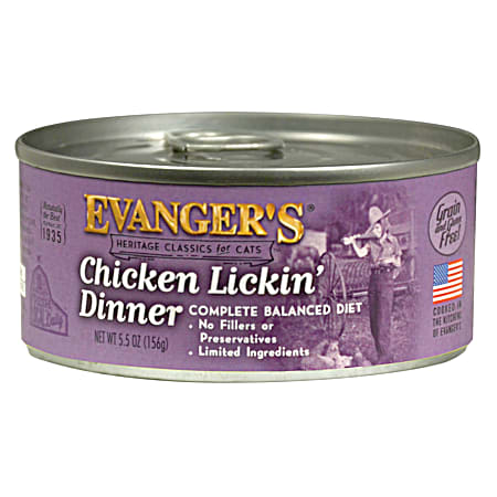 Chicken Lickin' Dinner Wet Food for Cats