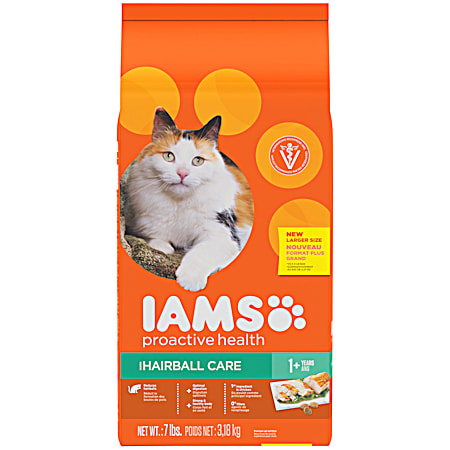 IAMS Proactive Health Adult Hairball Care Dry Cat Food