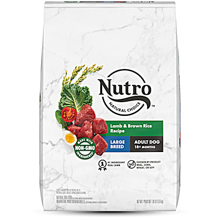 Large Breed Adult Lamb & Brown Rice Dog Food