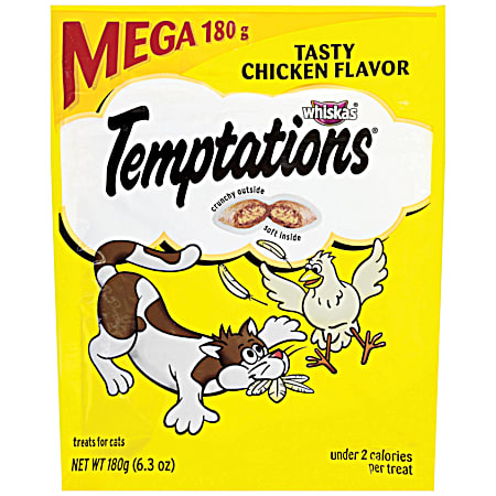 6.35 oz Adult Tasty Chicken Flavor Cat Treats
