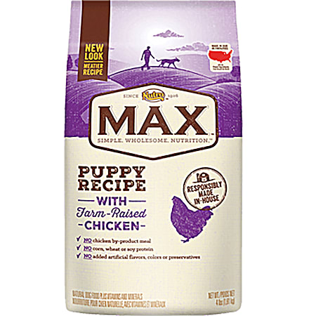 Max Chicken Puppy Dry Dog Food