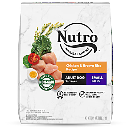 Small Bites Adult Chicken & Brown Rice Dry Dog Food