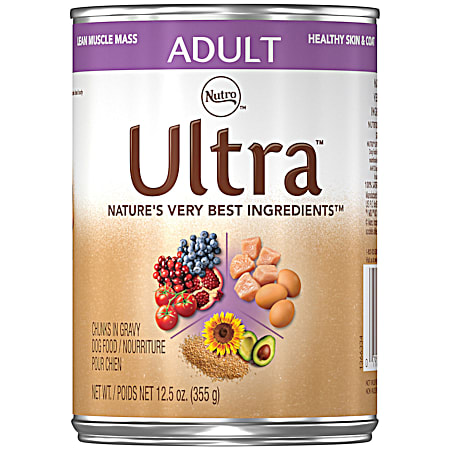 Nutro Ultra 12.5 oz Adult Canned Wet Dog Food