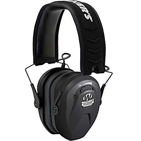 Ladies' & Youth Compact Razor Series Black Shooter Ear Muffs