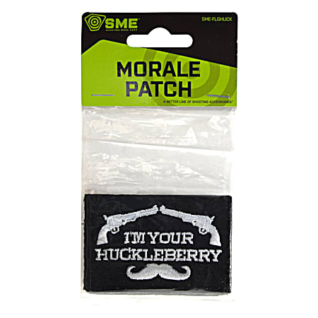 SME I’m Your Huckleberry Morale Patch w/ Adhesive
