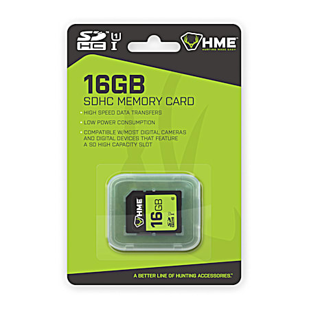 HME 16GB SD Memory Card