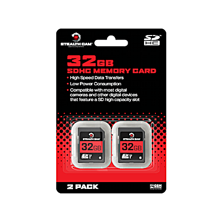 32GB SDHC Memory Card - 2 Pk