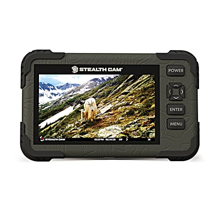 Stealth Cam SD Card Viewer w/4.3 in Touch Screen & 1080P Video Playback