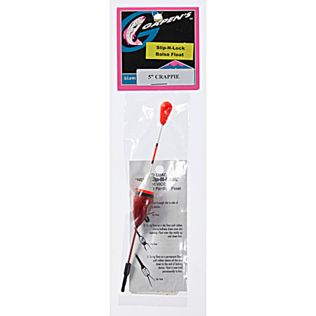 Gapen's 1/4 Oz. Slip-N-Lock Float - Crappie