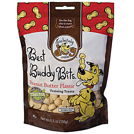 5.5 oz Best Buddy Bits Peanut Butter Flavor Dog Training Treats