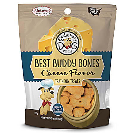 Best Buddy Bones 5.5 oz Cheese Flavor Dog Training Treats