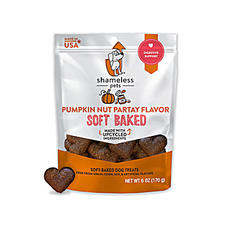 6 oz Pumpkin Nut Par-Tay Soft-Baked Dog Treats