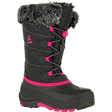 Toddler Girls' Snowgypsy 3 Black/Bright Rose Winter Boots