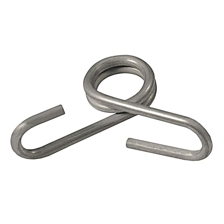 Geotek Stainless Steel Clips for 1/2 in Fiberglass Fence Post - 20 Pk