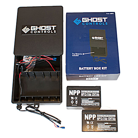 Ghost Controls Battery Box Kit w/ 2 Batteries & Harness