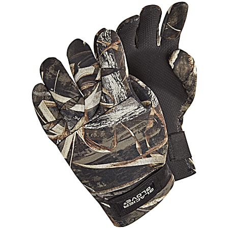Glacier Glove Adult Bristol Bay Advantage Max 5 HD Camo Lined Waterproof Gloves
