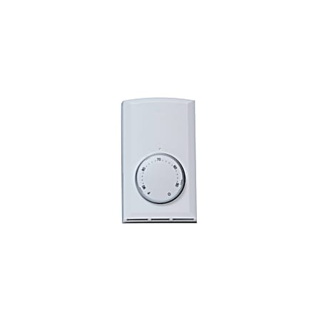 White Non Programmable Double Pole Bi Metal Thermostat