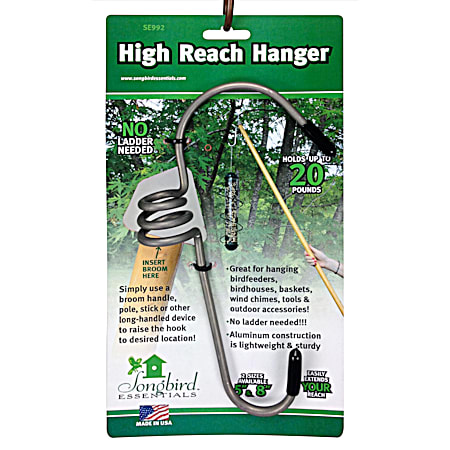 8 in High Reach Wild Bird Feeder Hanger