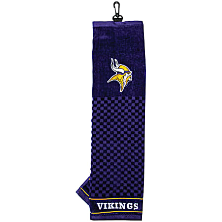 Minnesota Vikings Embroidered Golf Towel
