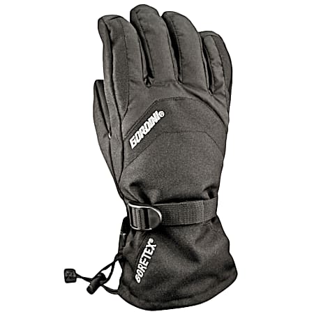 Men's Black Gore-Tex Gauntlet Gloves