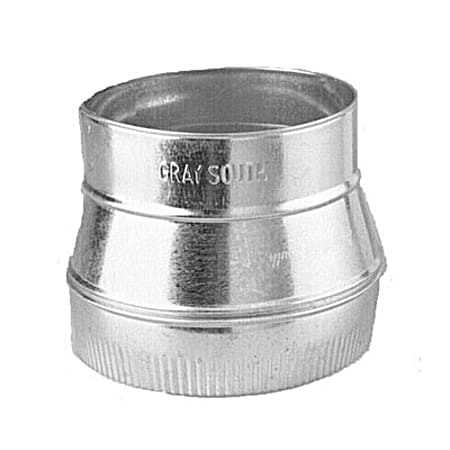 Gray Metal Products Galvanized Increaser