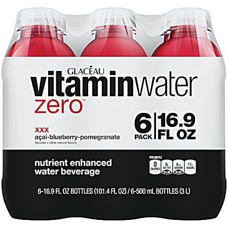 Glaceau 16.9 oz XXX Acai-Blueberry-Pomegranate Vitamin Water